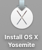 Install OS X Yosemite
